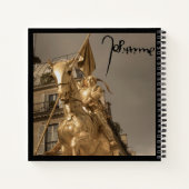 Jeanne d'Arc Saint Joan Heilige Johanna Signature ノートブック (裏面)