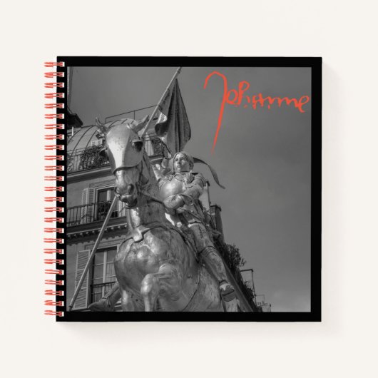 Jeanne d'Arc Saint Joan Heilige Johanna Signature ノートブック (正面)