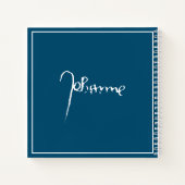 Jeanne d'Arc Saint Joan Heilige Johanna Signature ノートブック (裏面)