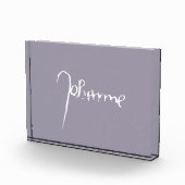 Jeanne d'Arc Saint Joan Heilige Johanna Signature フォトブロック (右)