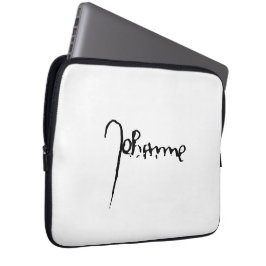 Jeanne d'Arc Saint Joan Heilige Johanna Signature ラップトップスリーブ