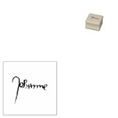 Jeanne d'Arc Saint Joan Heilige Johanna Signature ラバースタンプ (押印)
