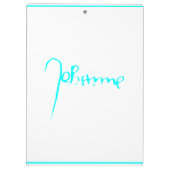 Jeanne d'Arc Saint Joan in heaven faith Signature クリップボード (裏面)