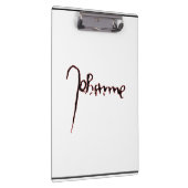 Jeanne d'Arc Saint Joan in heaven faith Signature クリップボード (右)