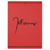 Jeanne d'Arc Saint Joan in heaven faith Signature クリップボード (裏面)