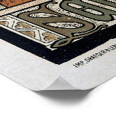 Jeanne d'Arc ~ Sarah Bernhardt ポスター (角)