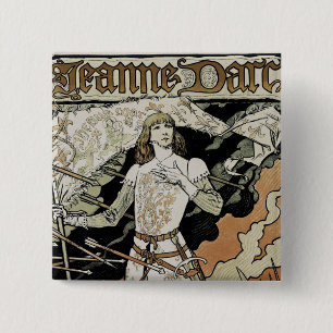 Jeanne d'Arc ~ Sarah Bernhardt 缶バッジ