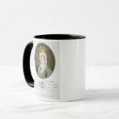 Jeanne deナバール(1271-1304年)のポートレート、1788年(c マグカップ (正面左)