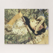 Jeanne, Spring by Edourd Manet Jigsaw Puzzle ジグソーパズル (横)