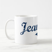 Jeannetteペンシルバニアのクラシックなデザイン コーヒーマグカップ (左)