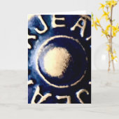 Jean's button カード (黄色い花)