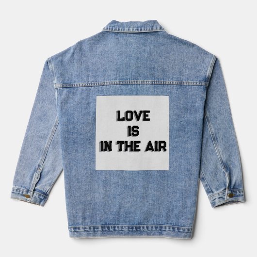 Jeans color denim jacket fo men and women デニムジャケット (裏面)
