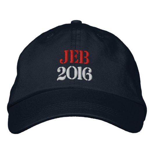 JEB 2016ベースボールキャップ 刺繍入りキャップ (正面)
