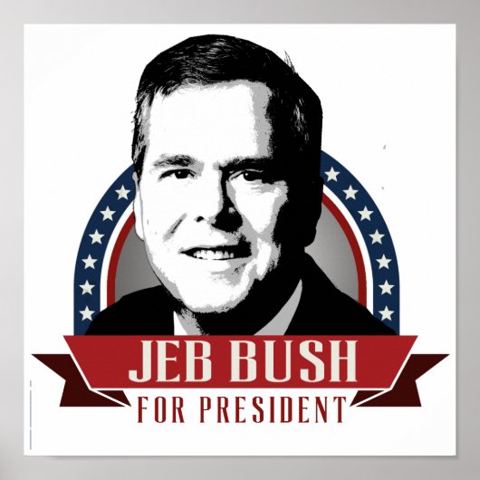JEB BUSH 2016 SPANGLE -.png ポスター (正面)