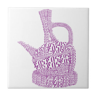 Jebena/のエチオピアのコーヒー タイル