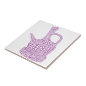 Jebena/のエチオピアのコーヒー タイル (側面)