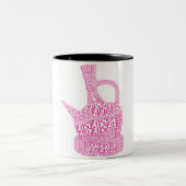 Jebena/のエチオピアのコーヒー ツートーンマグカップ (中央)