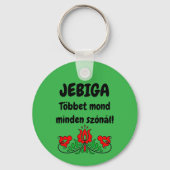 JEBIGAトベットモンドミンデンソナール！ゾールクルクストー キーホルダー (正面)