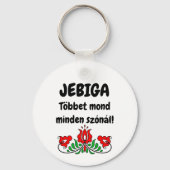 JEBIGAトベットモンドミンデンソナール! feher kulcstarto キーホルダー (正面)