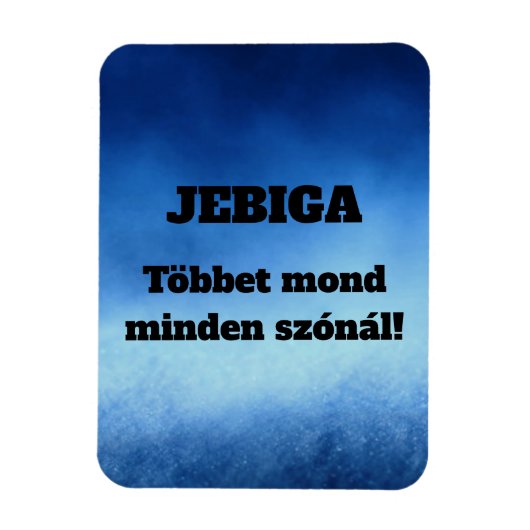 JEBIGA すべての言葉より多くを語る!冷蔵庫マグネット マグネット (縦)