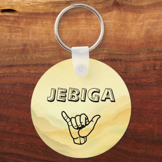 JEBIGA kulcstartó キーホルダー (正面)