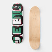 JEBU JMT NIGERIA 8 1/4"スケートボードデッキ スケートボード (正面)