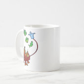Jebusのランタンの魚 コーヒーマグカップ (正面左)