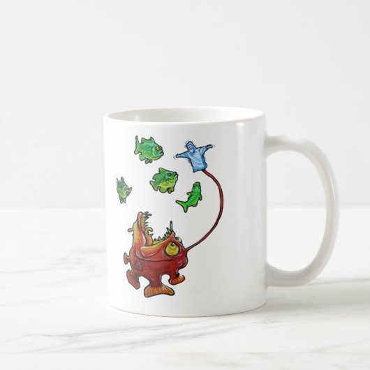 Jebusのランタンの魚 コーヒーマグカップ (右)