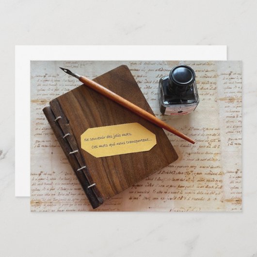 J'écris (正面/裏面)