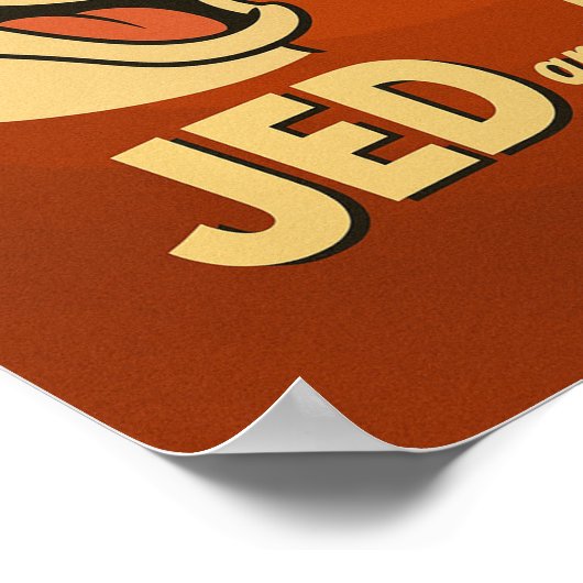 "Jed & Louie" ポスター (角)