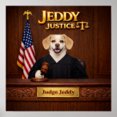 "Jeddy Justice" ポスター (正面)