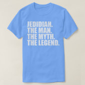 JedidiahJedidiah名前Jedidiah与え名 Tシャツ (デザイン正面)