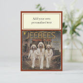 Jeebees アルバム: パロディ アドバイスカード (スタンド正面)