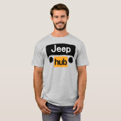 Jeep Hub T-Shirt Funny Wrangler Tシャツ (正面フル)