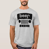 Jeep Wrangler Beer OVEX Overland ExperienceT-Shirt Tシャツ (正面)