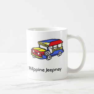 Jeepneyのフィリピンのマグ コーヒーマグカップ