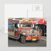 Jeepney ポストカード (正面/裏面)