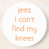 Jeezeの私の膝 コースター (正面)