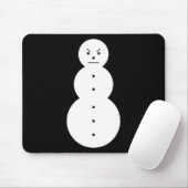Jeezy Snowman - Hiphop Angry Snowman Jeezy Christm マウスパッド (マウス)