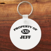 JEFFのプロパティ キーホルダー (正面)