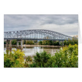 Jeff City Bridge Greeting Card (正面横)