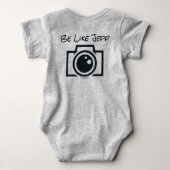 Jeff T-shirt, Woensのように ベビーボディスーツ (裏面)