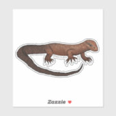 Jeff the Ackie vinyl sticker  シール (シート)