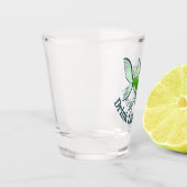 Jeff Willis ArtによるDRINK LIKE A FISH ショットグラス (左)