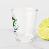 Jeff Willis ArtによるDRINK LIKE A FISH ショットグラス (右)