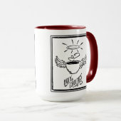 Jeff Willis ArtによるHOLY GROUNDS COFFEE マグカップ (正面右)