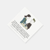 JEFFCOATコレクション – カクテルナプキンの最初の日付 スタンダードカクテルナプキン (角)