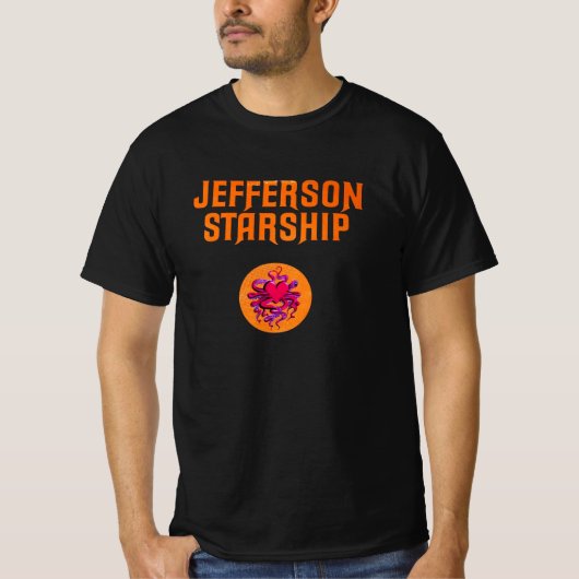 Jefferson Airplane バンド, Jefferson Airplane グッズ, Tシャツ (正面)
