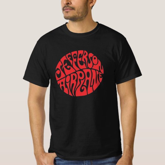 Jefferson Airplane band, Jefferson Airplane merch, Tシャツ (正面)