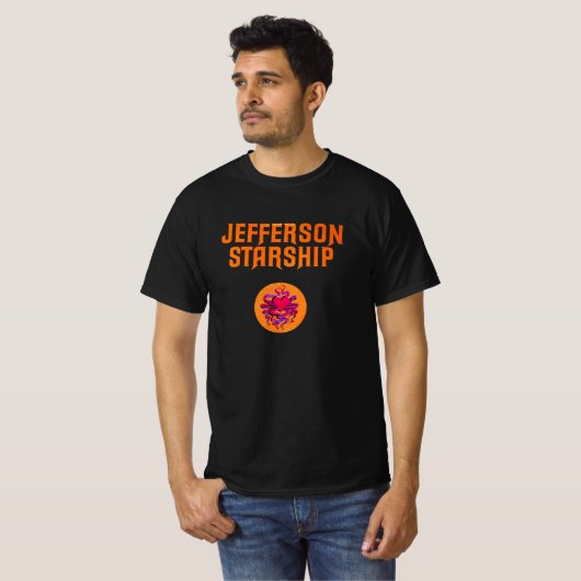 Jefferson Airplane band, Jefferson Airplane merch, Tシャツ (正面フル)